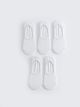 Women's Flat Flat Shoes Socks 5-Pack