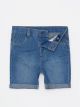 Basic Cotton Baby Boy Jean Shorts