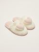 3D Applique Detailed Girls' Slippers