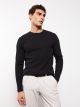 Crew Neck Long Sleeve Basic Men's T-shirt