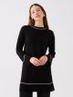 Crew Neck Regular Long Sleeve Women's Tricot Tunic