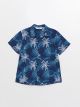 Patterned Short Sleeve Boy Shirt