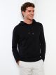 Hooded Long Sleeve Men's Tricot Sweater