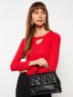 Leather Look Quilted Women's Crossbody Bag