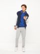 Slim Fit Pique Men's Sweatpants