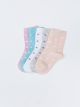 Patterned Baby Girl Socket Socks 5-Pack