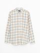 Regular Fit Long Sleeve Plaid Men's Shirt