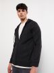 Hooded Long Sleeve Men's Sports Cardigan