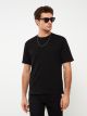 Crew Neck Short Sleeve Combed Cotton Men's T-shirt