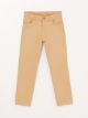 Slim Fit Basic Gabardine Boys Trousers