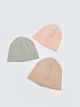 Basic Baby Girl Beret 3-Pack