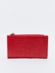 Leather Look Crocodile Patterned Women's Wallet