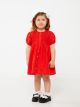 Crew Neck Short Sleeve Baby Girl Dress