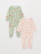 2-piece Baby Girl Jumpsuit Set