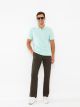 Relax Fit Gabardine Men's Chino Trousers