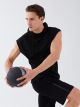 Men's Hooded Sleeveless T-Shirt