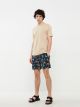 Short Pattern Men's Swimwear