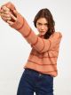 Crew Neck Striped Long Sleeve Women's Tricot Sweater