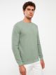 Crew Neck Long Sleeve Men's Sweatshirt