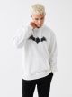 Hooded Long Sleeve Batman Printed Men's Hoodie