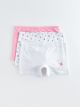 Printed Cotton Girl Boxer 3-Pack