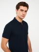 Polo Neck Short Sleeve Men's T-Shirt