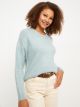 Crew Neck Regular Long Sleeve Women's Tricot Sweater