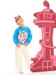 Bicycle Collar Paw Patrol Printed Baby Girl Sweatshirt