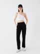 Women's Wide Leg Straight With Elastic Waist Sweatpants