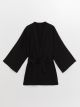 Shawl Collar Plain Oversize Women's Kimono