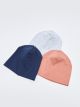 Basic Baby Girl Beret 3-Pack