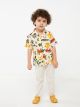 Printed Short Sleeve Baby Boy Shirt