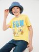 Crew Neck Printed Short Sleeve Boy T-Shirt