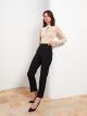 Women's High Waisted Standard Fit Regular Trousers