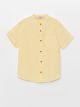 Judge Collar Basic Short Sleeve Boy's Shirt