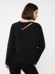 Crew Neck Regular Long Sleeve Women's Blouse