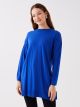 Crew Neck Regular Long Sleeve Women's Tricot Tunic