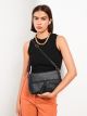 Leather Look Patterned Women's Crossbody Bag