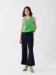 Women's Elastic Waist Regular Trousers