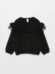 Crew Neck Baby Girl Knitwear Cardigan