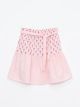 Patterned Muslin Girl Skirt