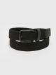 Self Patterned Men's Belt