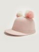 Girl's Pompom Cachet Hat