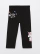 Elastic Waist Printed Girl 3/4 Length Leggings