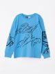 Crew Neck Looney Tunes Printed Long Sleeve Boy T-shirt