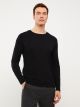 Crew Neck Long Sleeve Men's Undershirt