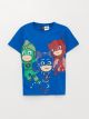 Crew Neck Pijamaskeliler Printed Short Sleeve Boy T-Shirt