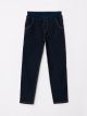 Slim Fit Boy Jean Trousers With Elastic Waist