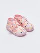 Printed Velcro Closure Baby Girl Panduf