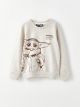 Crew Neck Star Wars Printed Long Sleeve Boy Sweatshirt